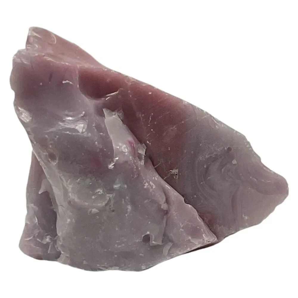 Lavender Pink‎ Swirl Art Glass Cullet Slag Glass #5XL4
